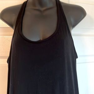 Athleta Black Racer Back Summer Maxi Dress